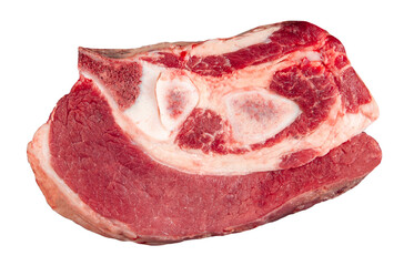 Isolated png raw beef brisket