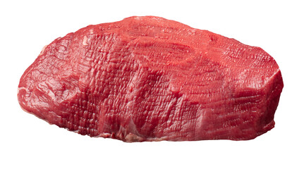 Isolated png beef loin meat part