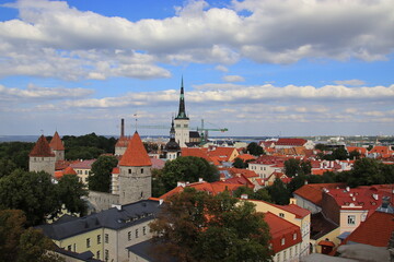Obraz premium city old town