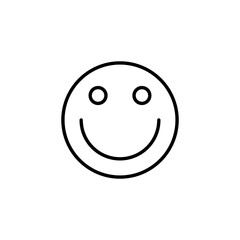 smile icon for web and mobile app. smile emoticon icon. feedback sign and symbol