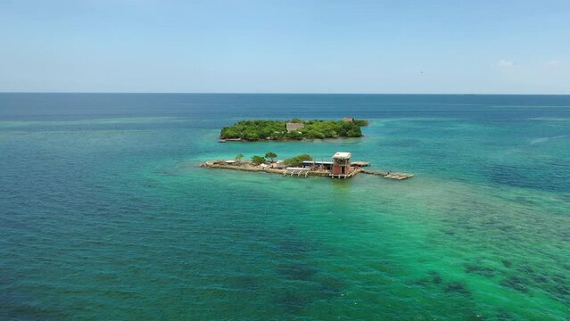 Islas del Rosario in Colombian Caribbean from above | Luftbilder Islas del Rosario in Kolumbien | Karibik aus der Luft
