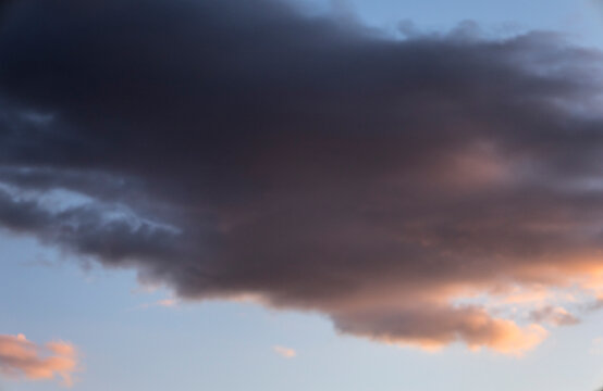 Colorful clouds in the sky