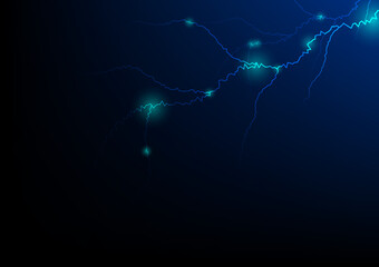 lightning and thunder background