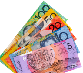 Australian dollars