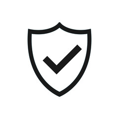 Shield Protection Icon.