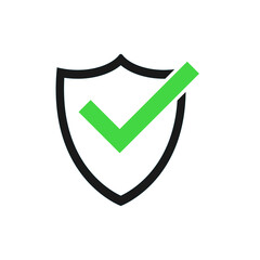 Shield Protection Icon.