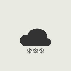 Heavy snow icon
