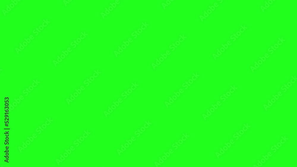 Poster check mark icon animation. white and black check mark with green screen. animation in motion graphic