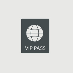 VIP pass icon