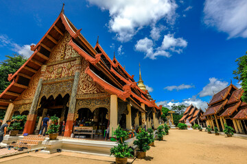 Landmark unseen travel to Wat Phra That Lampang Luang Temple. A landmark to visit in Lampang...