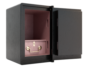 Open Vintage Floor Safe