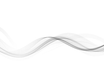 Gray wavy flow, abstract wave vector background