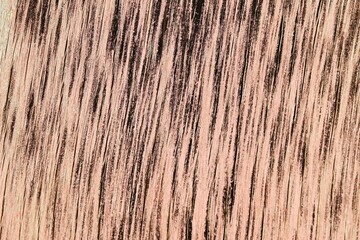 Background, texture wooden surface carelessly covered with pink paint