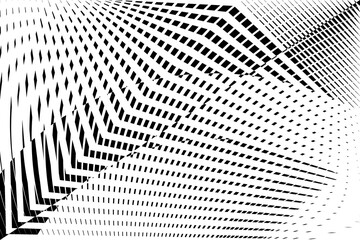 Abstract halftone background, geometric dynamic pattern, vector texture.