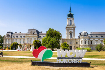 castle Kestthely reacreation area, Balaton lake, Hungary, Europe