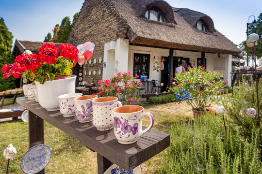 Tihany town - ceramics tradition,  Balaton lake, Hungary, Europe