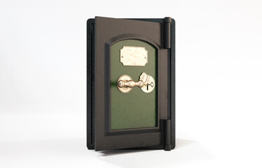 Open Vintage Floor Safe