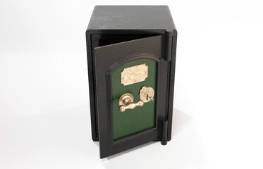 Open Vintage Floor Safe