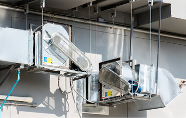 Industrial air conditioning and ventilation system