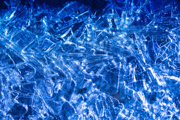 氷の模様