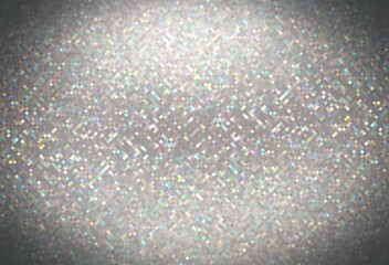 Glitter crystal sanded grey half transparent textured background.