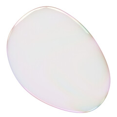 Transparent Bubble Blob Abstract Shape