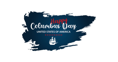 Happy Columbus Day PNG