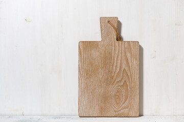wooden cutting board for writing down recipes
