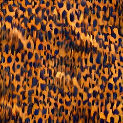 african design. Textile print. leopard rounds silk scarf design, fashion textile pattern
