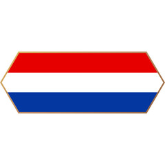 Fototapeta premium netherlands flag world football 2022