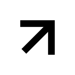 arrow symbol for icon design