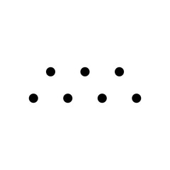 polkadot symbol for icon design