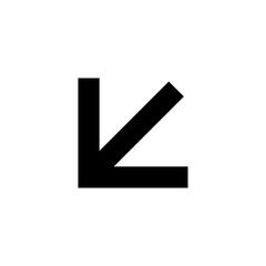 arrow symbol for icon design