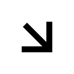 Fototapeta premium arrow symbol for icon design