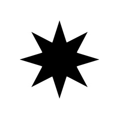 star symbol for icon design