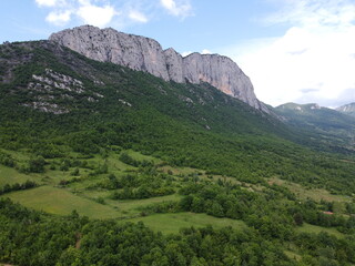 Fototapeta na wymiar plateau and mountain