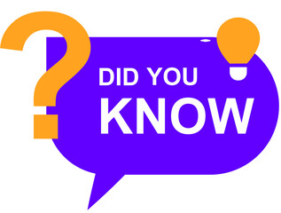 Did You Know Badge Design