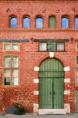 Fototapeta na wymiar Old Historical Brick Building