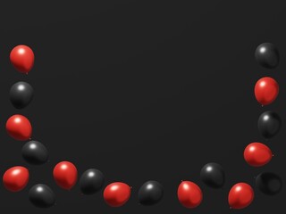 風船　フレーム