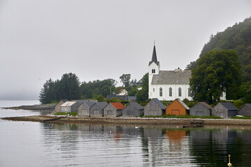 Fototapeta premium Selje, Stad, Vestland, Norway