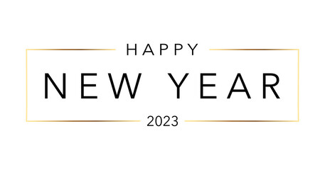 2023 Happy New Year PNG