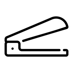 stapler line icon