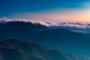 Mt Buller Sunset View in Australia