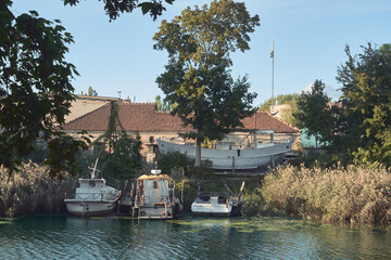 Boats Docked at the docks
