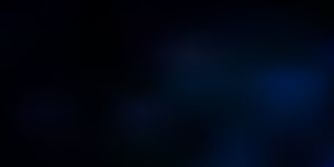 Dark blue vector abstract blur background.