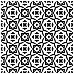 seamless pattern.Simple stylish abstract geometric background. Monochrome Picture. Black and white color. Design for decor, prints, textile or wrapping.Design element for prints. 