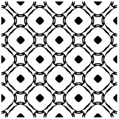 seamless pattern.Simple stylish abstract geometric background. Monochrome Picture. Black and white color. Design for decor, prints, textile or wrapping.Design element for prints. 