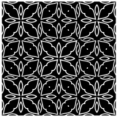 seamless pattern.Simple stylish abstract geometric background. Monochrome Picture. Black and white color. Design for decor, prints, textile or wrapping.Design element for prints. 