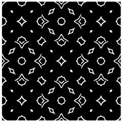 seamless pattern.Simple stylish abstract geometric background. Monochrome Picture. Black and white color. Design for decor, prints, textile or wrapping.Design element for prints. 