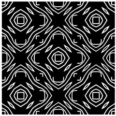 seamless pattern.Simple stylish abstract geometric background. Monochrome Picture. Black and white color. Design for decor, prints, textile or wrapping.Design element for prints. 